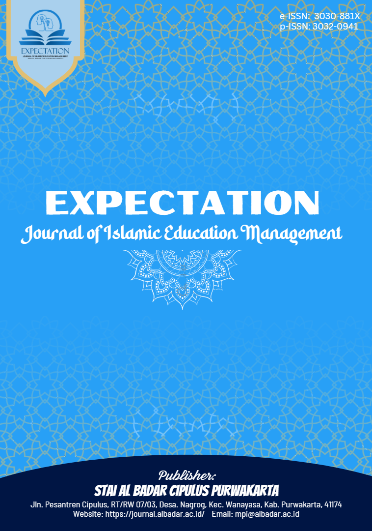 					Lihat Vol 3 No 1 (2025): Expectation: Journal of Islamic Education Management (JIEM)
				