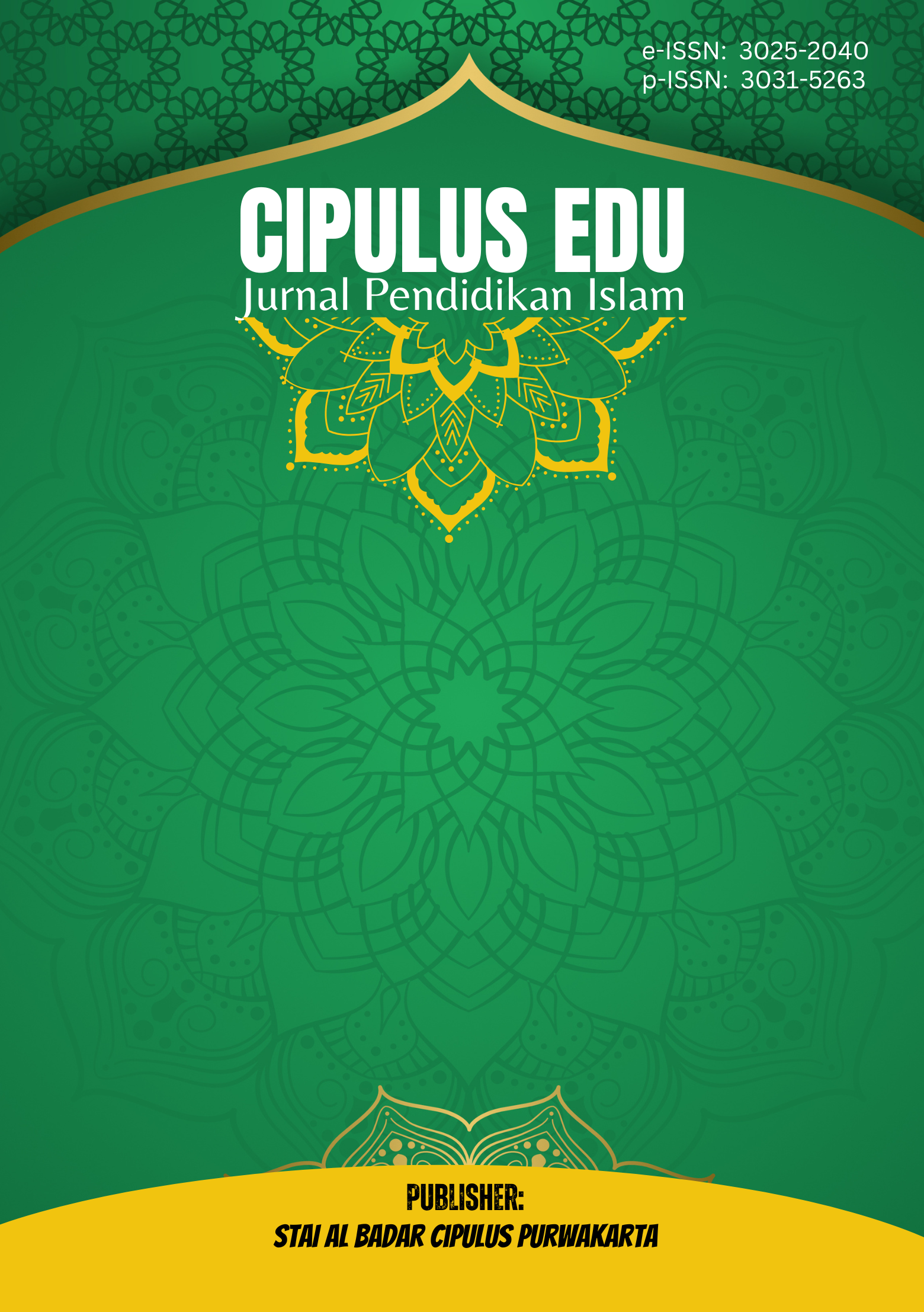					Lihat Vol 4 No 1 (2026): Cipulus Edu: Jurnal Pendidikan Islam
				